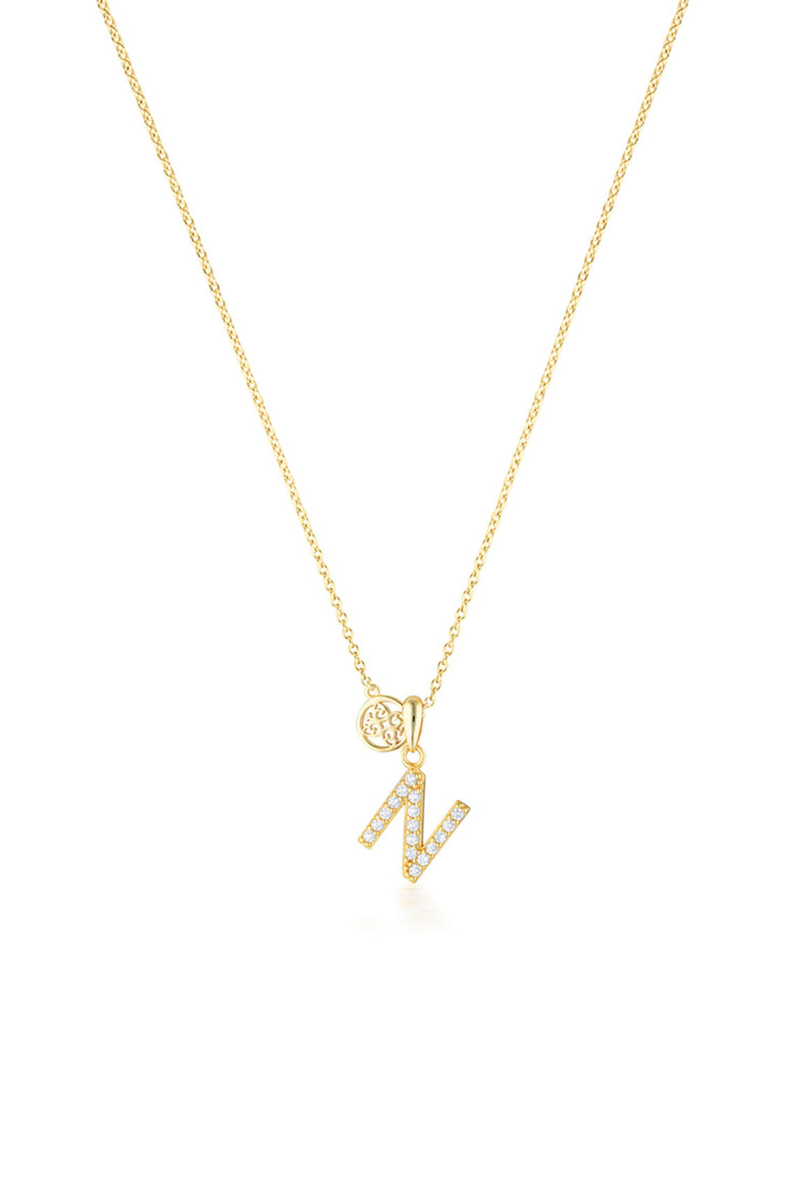 GEORGINI Luxury Letters A Initial Pendant